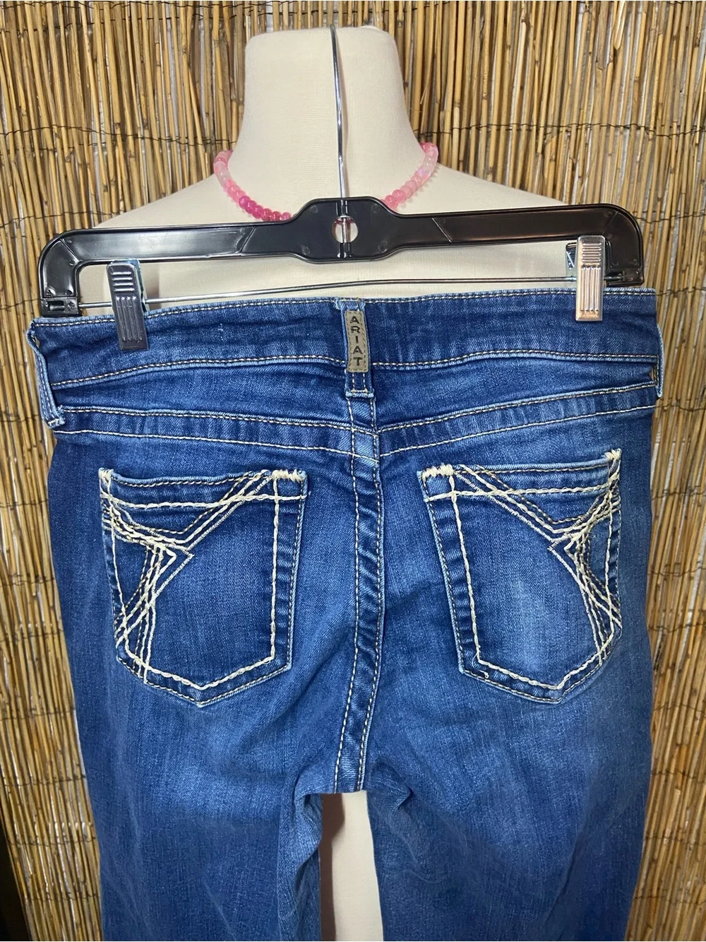 Ariat Mid Rise Trouser Jeans Women’s Size 29R Bootcut Western Denim Blue - Picture 16 of 16